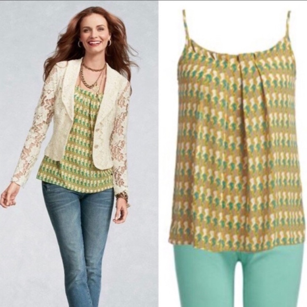 CABI Seahorse Print Camisole